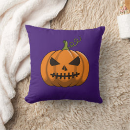 Halloween Pumpkin Pillow, Cute & Spooky Fall Decor Kudde