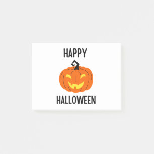 Halloween Pumpkin Post-it Block