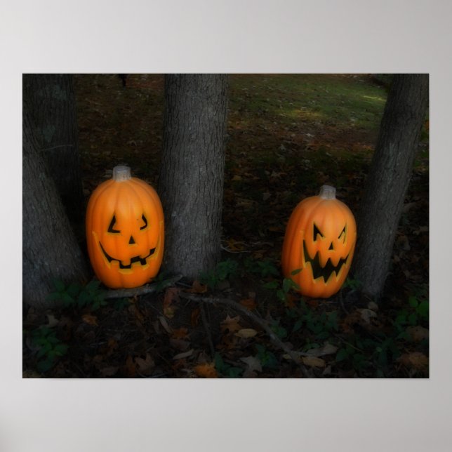 Halloween Pumpkin Poster (Framsidan)