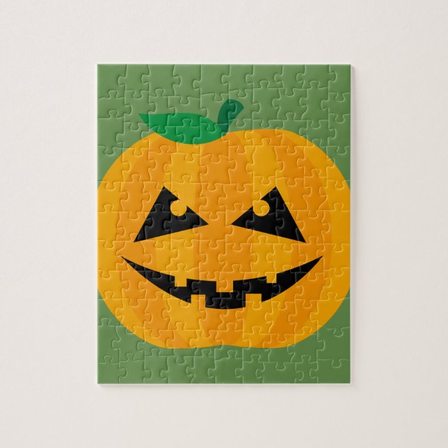 Halloween Pumpkin Pussel (Vertikal)