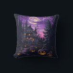 Halloween Pumpkin Smile Pillow Spooky Home Decor Kudde<br><div class="desc">Ta hit pooky charm till ditt hem den här säsongen med Halloween Pumpkin Smile Pillow 🎃. Denna roligt och kudde har en klassisk jack-o-lantern flin och är perfekt för att lägga till Halloween-virus till soffa, soffan eller sovrummet. En mysigt dekorativ accent för party, hemsökta hus eller fallande jordbruksprodukt. Gör en...</div>