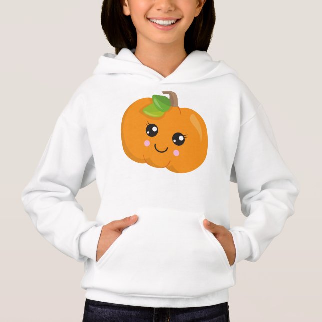 Halloween Pumpkin, Smiling Pumpkin, Bus eller godi T Shirt (Framsida)