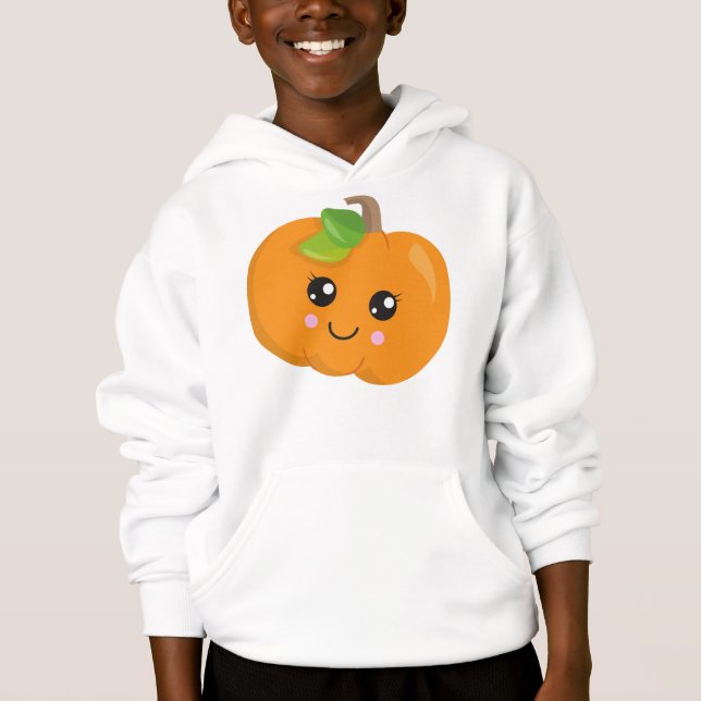 Halloween Pumpkin, Smiling Pumpkin, Bus eller godi T Shirt (Framsida)