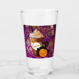 Halloween | Pumpkin Spice | Witch | Dricksglas Glaskopp