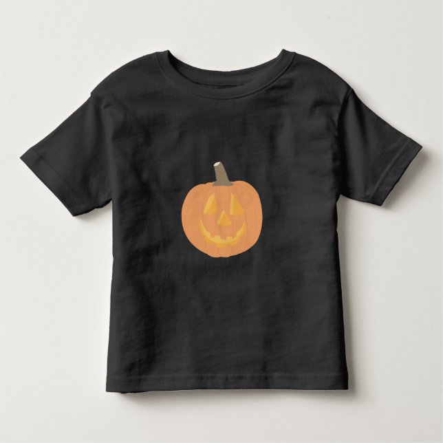 Halloween Pumpkin T Shirt (Framsida)