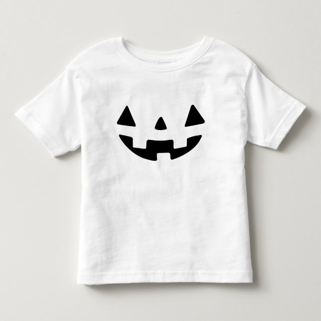 Halloween Pumpkin T Shirt (Framsida)