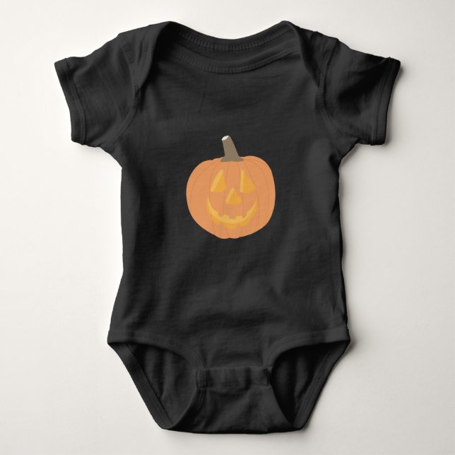 Halloween Pumpkin T Shirt (Framsida)
