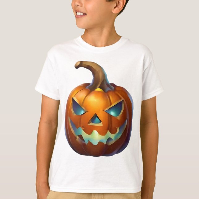 Halloween pumpkin t shirt (Framsida)
