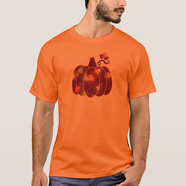 Halloween Pumpkin T Shirt (Framsida)