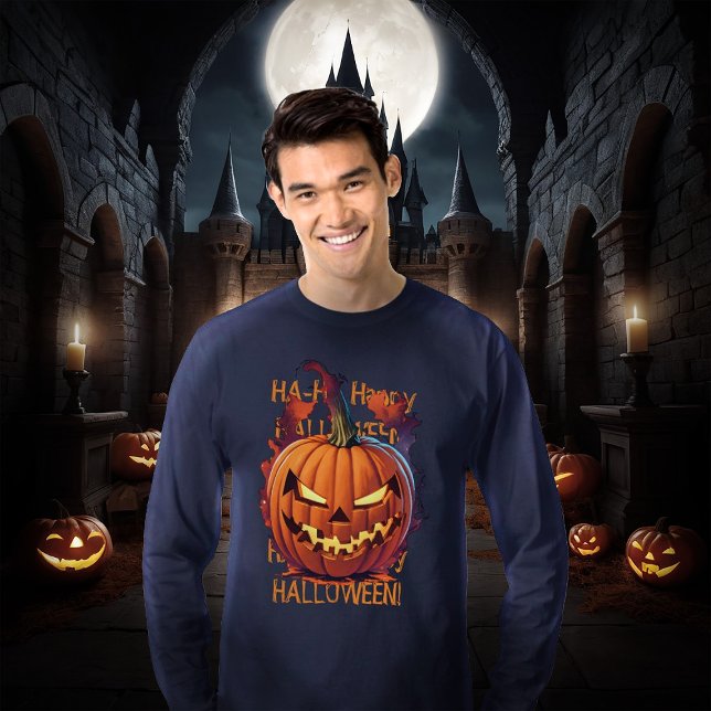 Halloween Pumpkin T Shirt (Skapare uppladdad)