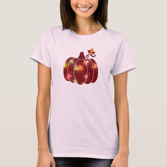 Halloween Pumpkin T Shirt (Framsida)