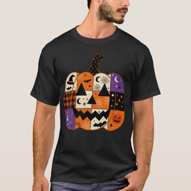 Halloween pumpkin t shirt (Framsida)