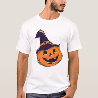 Halloween pumpkin t shirt