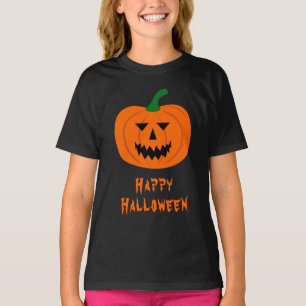 Halloween Pumpkin T-Shirt (barn)
