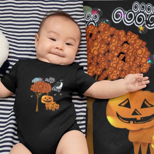 Halloween Pumpkin-T-shirt Tee (Skapare uppladdad)