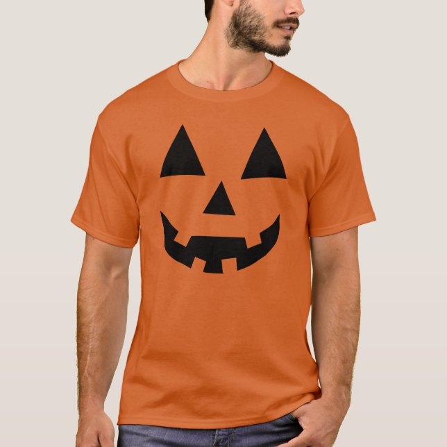 Halloween pumpkin tee shirt (Framsida)