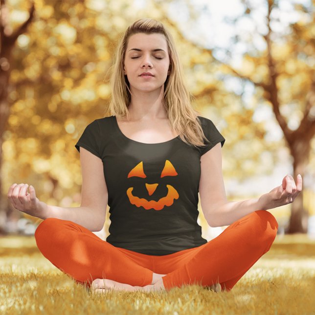 Halloween Pumpkin Tee Shirt (Halloween Tee)