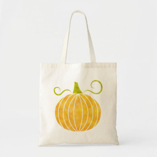 Halloween Pumpkin Tote Bag Tygkasse