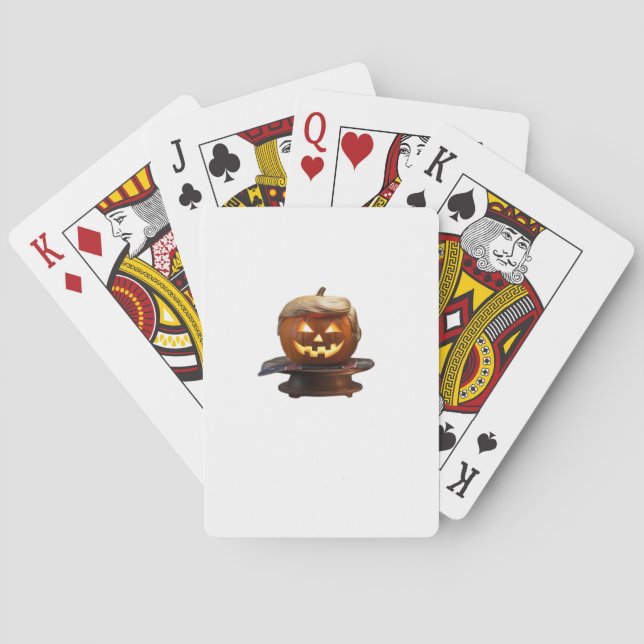 Halloween, Pumpkin Trumpkin, gör Halloween Underba Casinokort (Baksidan)
