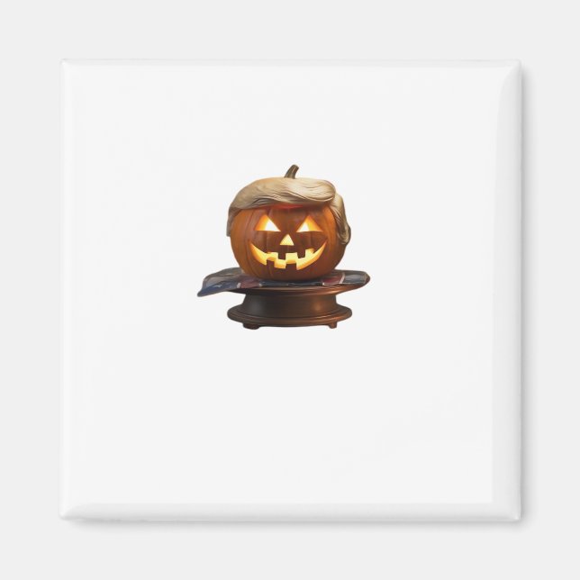 Halloween, Pumpkin Trumpkin, gör Halloween Underba Magnet (Framsidan)