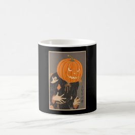 Halloween Pumpkin Ukiyo-e JapanArt Jack O Kaffemugg