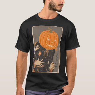 Halloween Pumpkin Ukiyo-e JapanArt Jack O T Shirt