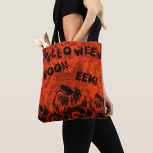 Halloween Pumpkin-utskrift Tygkasse
