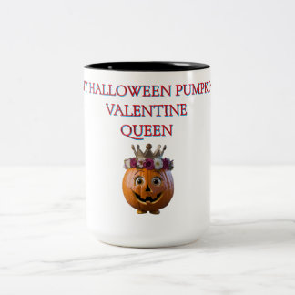 Halloween Pumpkin Valentine Queen Mugg