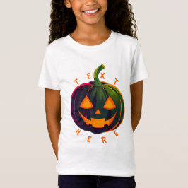 Halloween Pumpkin Vibes design T-Shirt