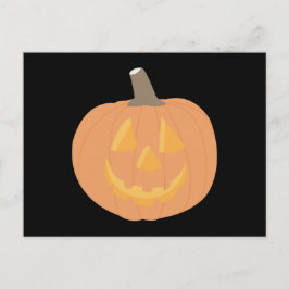 Halloween Pumpkin Vykort