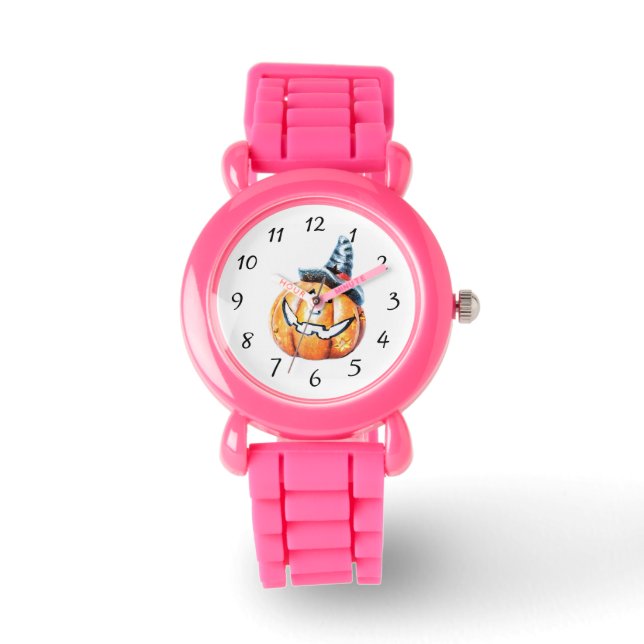 Halloween Pumpkin Watch Armbandsur (Framsida)