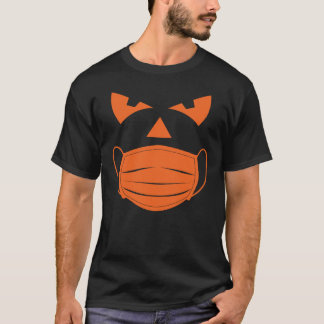 Halloween Pumpkin Wearing Ansikte mask 3417png3417 T Shirt