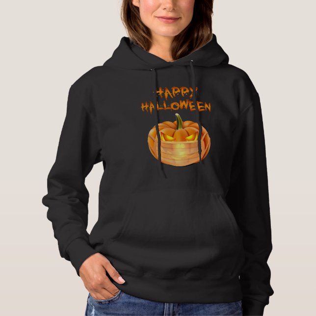 Halloween Pumpkin Wearing Face Mask Funny Jack O L T Shirt (Framsida)