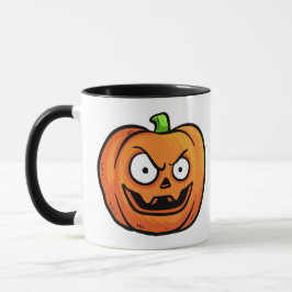 Halloween Pumpkins anpassade namn mugg 1
