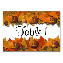 Halloween Pumpkins Bordsnummer