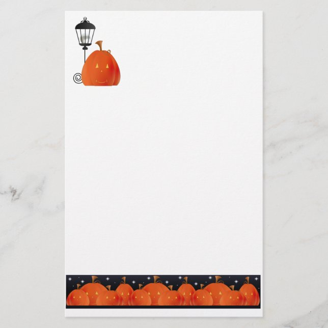 Halloween Pumpkins Brevpapper (Framsida)