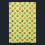 Halloween PUMPKINS Jack-O-Lanternor Kökshandduk<br><div class="desc">Torka av köket med den här roligten pumphandduken. Gör en underbar säsong-husuppvärmning eller bröllop-gåva! Du kan anpassa den och även lägga till text. Kolla min butik för mycket mer färg och mönster!</div>