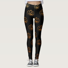 Halloween Pumpkins Leggings