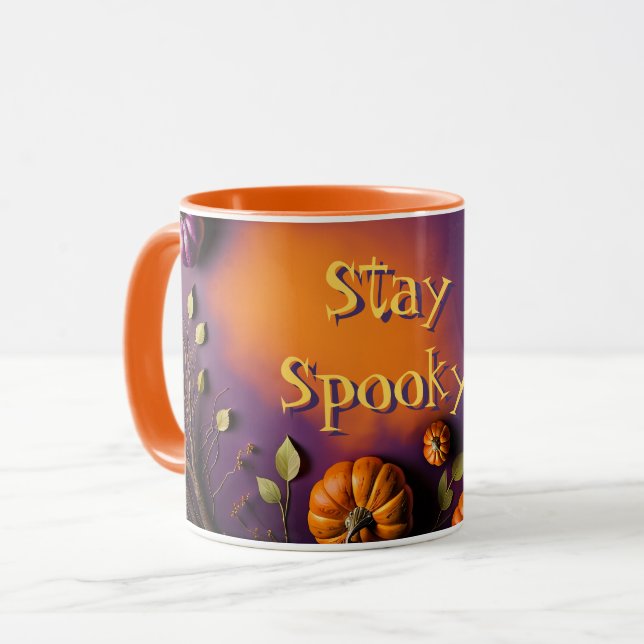 Halloween Pumpkins Mugg (Framsida vänster)