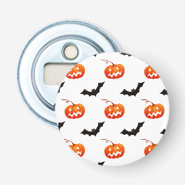 Halloween Pumpkins och Fladdermus, Bus eller godis Flasköppnare