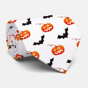 Halloween Pumpkins och Fladdermus, Bus eller godis Slips
