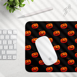 Halloween Pumpkins, Orange Pumpkins Bus eller godi Musmatta