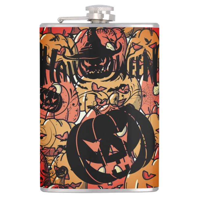 Halloween, Pumpkins Party, Black Pink Fickplunta (Framsidan)