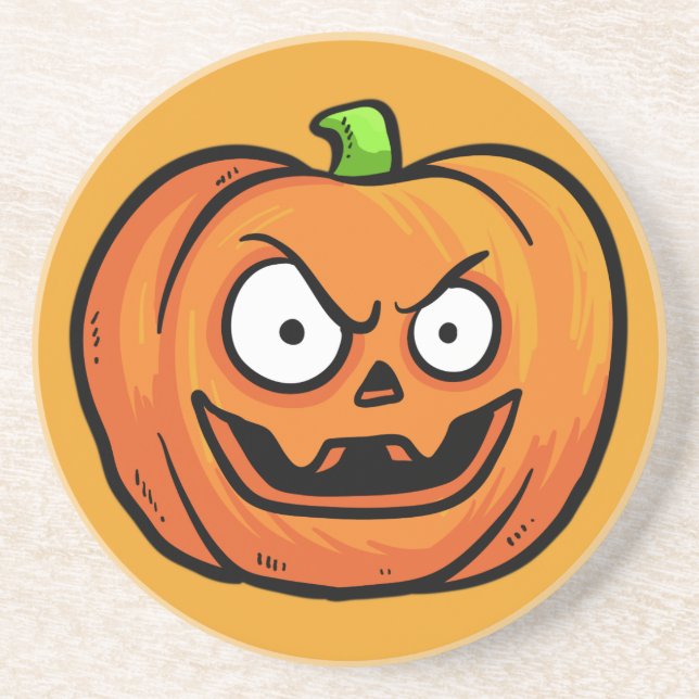 Halloween Pumpkins sandstone underlägg 1 a (Framsidan)