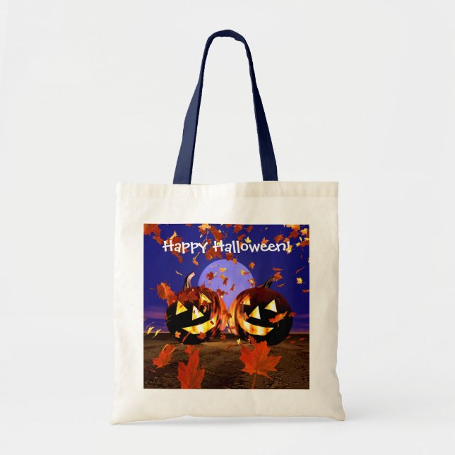Halloween Pumpkins spelar Tygkasse (Framsidan)