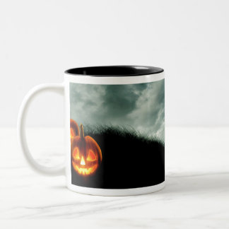 Halloween Pumpkins Två-Tonad Mugg
