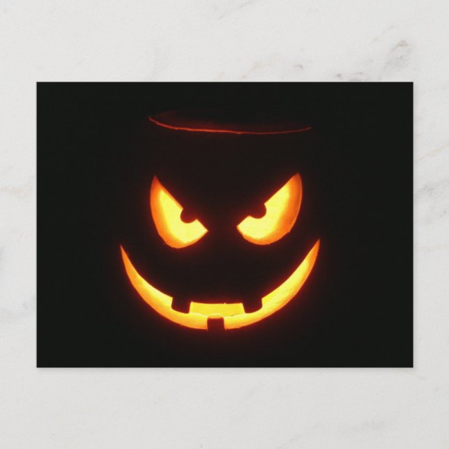 Halloween Pumpkins Vykort (Framsida)