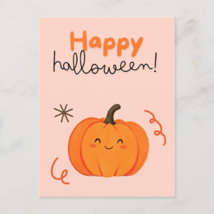 halloween-pumpkort helg vykort