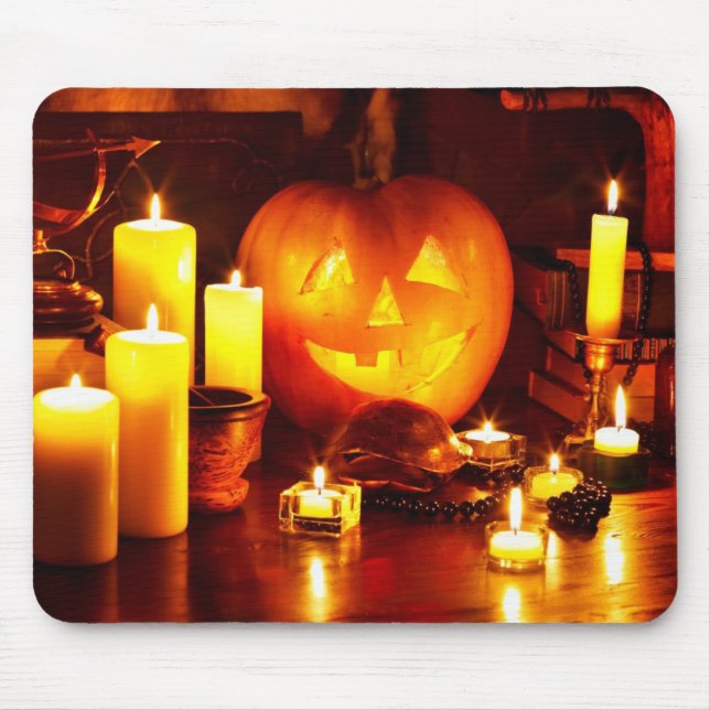Halloween-pumplantern Musmatta (Framsidan)