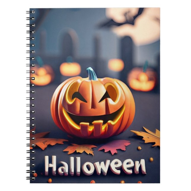 Halloween pumpor - bärbar dator anteckningsbok (Framsidan)